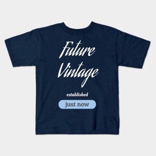 Future Vintage - light on dark Kids T-Shirt